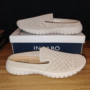 Ingaro Sport Women's Sissy Beige Slip On Shoes SZ 11